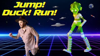 Jump, Duck, Run! | Exercise for Kids | Indoor Workout for Children | Fun Movement Adventure for Kids