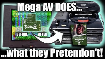 Mega AV:  Ultimate SEGA Genesis Mod. Triple Bypass is OBSOLETE!
