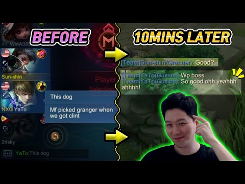 Trash talkers were impressed after watching Gosu General's Granger | Mobile Legends