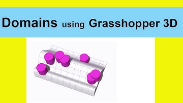Domains using Grasshopper 3D