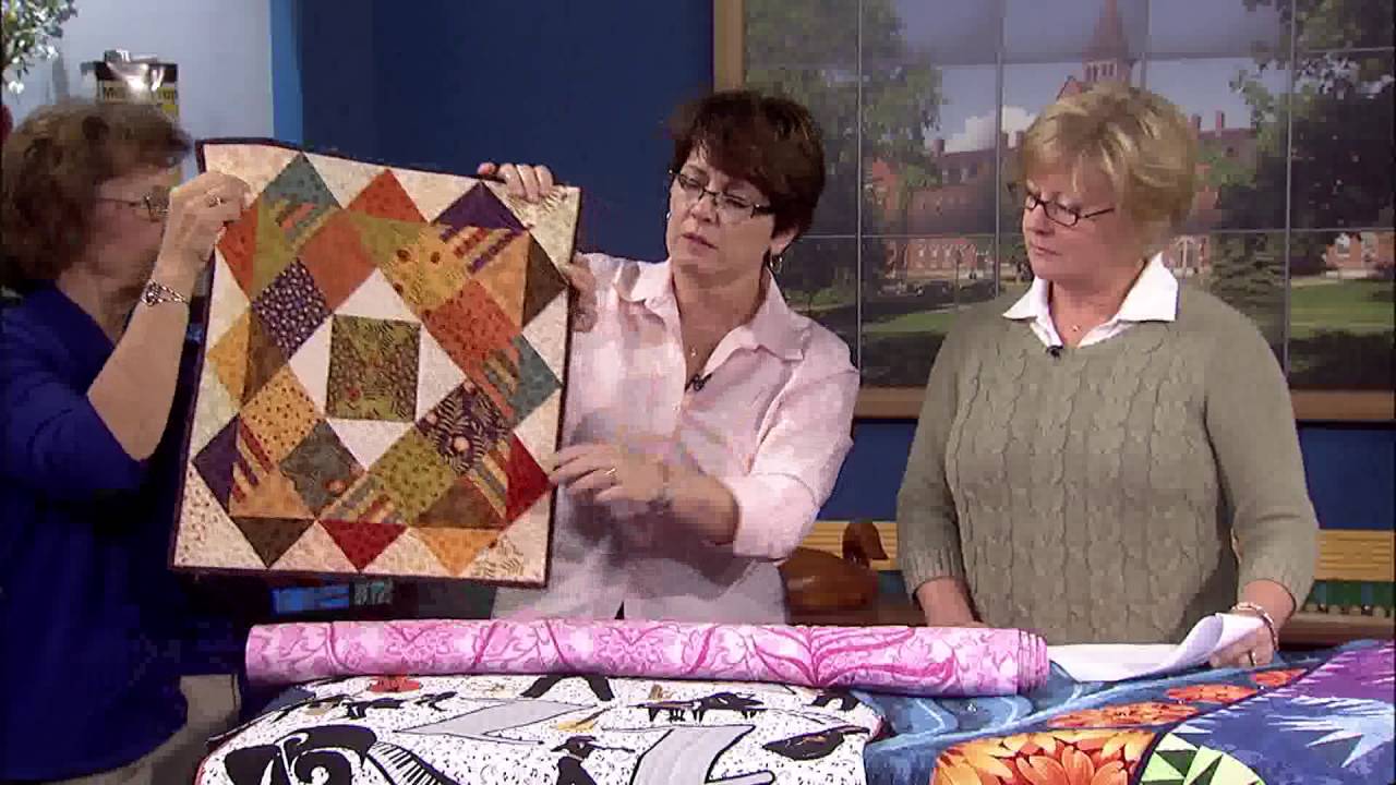 10/17/16 The Champlain Valley Quilt Guild's 33Annual Show on 'Across