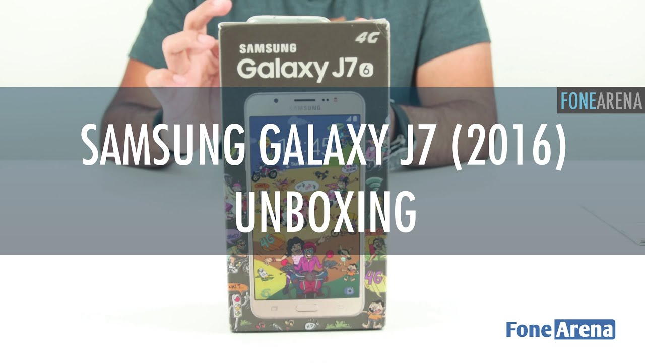 Samsung Galaxy J7 (2016) Unboxing - YouTube