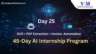 Day 25: Document AI Project | OCR, PDF Extraction, Invoice & ID Card Automation