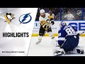 NHL Highlights | Penguins @ Lightning 2/6/20