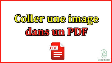 Comment coller une image dans un pdf