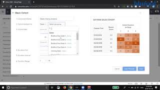 Use a Cohort Chart (Zoho CRM)