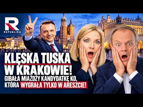 TUSK'S DEFEAT IN KRAKOW! Gibała crushes the KO candidate, who only won in prison!