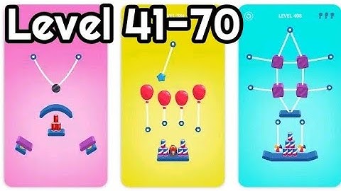 Rope Slash Level 41-70 Android/ios Gameplay