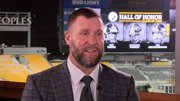Steelers legend Ben Roethlisberger talks Hall of Honor, Super Bowl passes, friends