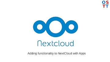 Nextcloud External Storage and Apps