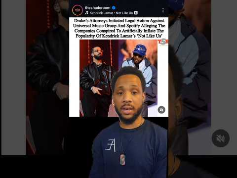 Drake suing Kendricks Not Like Us for bots!! #afroelite #kendricklamar #drake #notlikeus #gnx #kdot