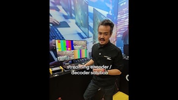 🎬✨ BG-STREAM-DE Encoder/Decoder with Dante by BZBGEAR | IBC 2025 #shorts