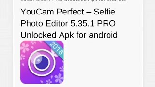 Youcam Perfect 5.35.1 Pro Unlocked apk 2019 screenshot 5