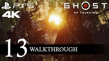 Ghost of Tsushima Walkthrough Part 13 (No Commentary/Full Game) PS5 4K