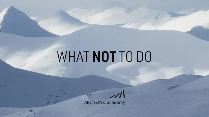 What Not to Do in the Backcountry - Joey Vosburgh: It's all about being prepared