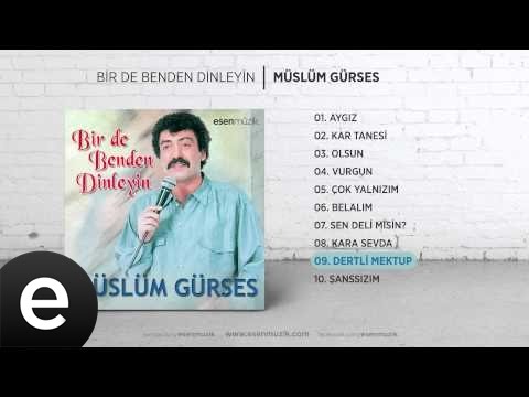 Dertli Mektup (Müslüm Gürses) Official Audio #dertlimektup #müslümgürses - Esen Müzik