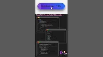 How to Create an Animation Download Button Using HTML, CSS, and JS#CodingTutorials #WebDevelopment
