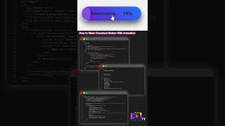 How to Create an Animation Download Button Using HTML, CSS, and JS#CodingTutorials #WebDevelopment
