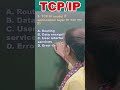 TCP/IP Most Important MCQs 2026 | CCC Exam Questions 🔥 | 100% Sure Questions|#ccc |#shortsfeed