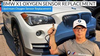 BMW X1 Oxygen Sensor Replacement | Upstream Oxygen Sensor Replacement DIY Tutorial (002D0D)