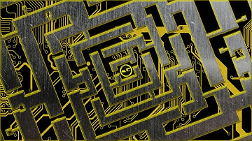 Making of | futuristic wallpaper with GIMP [only video | no audio]