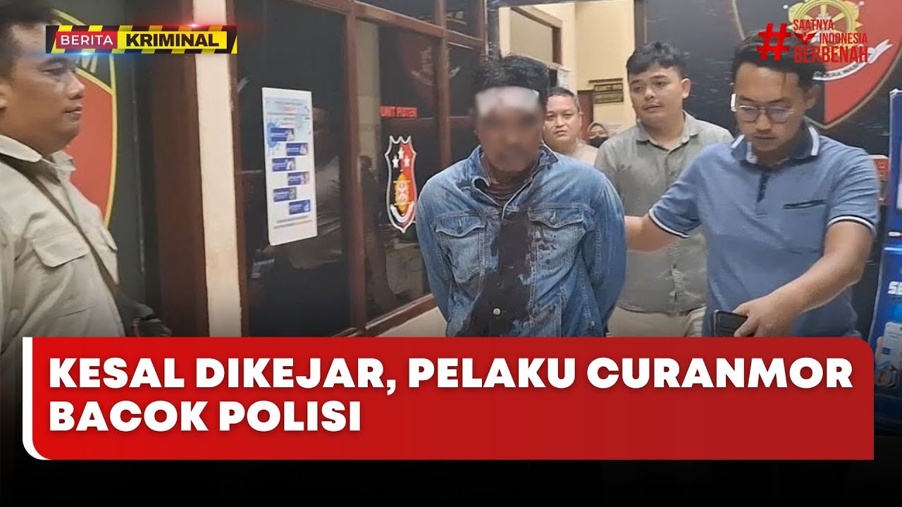 🔴 LIVE | Kesal Dikejar, Pelaku Curanmor Bacok Polisi - Beritasatu Kriminal