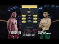 Холмурод Нурматов Vs Рамзан Сулейманов Kholmurod Nurmatov Vs Ramzan Suleymanov ACA 198