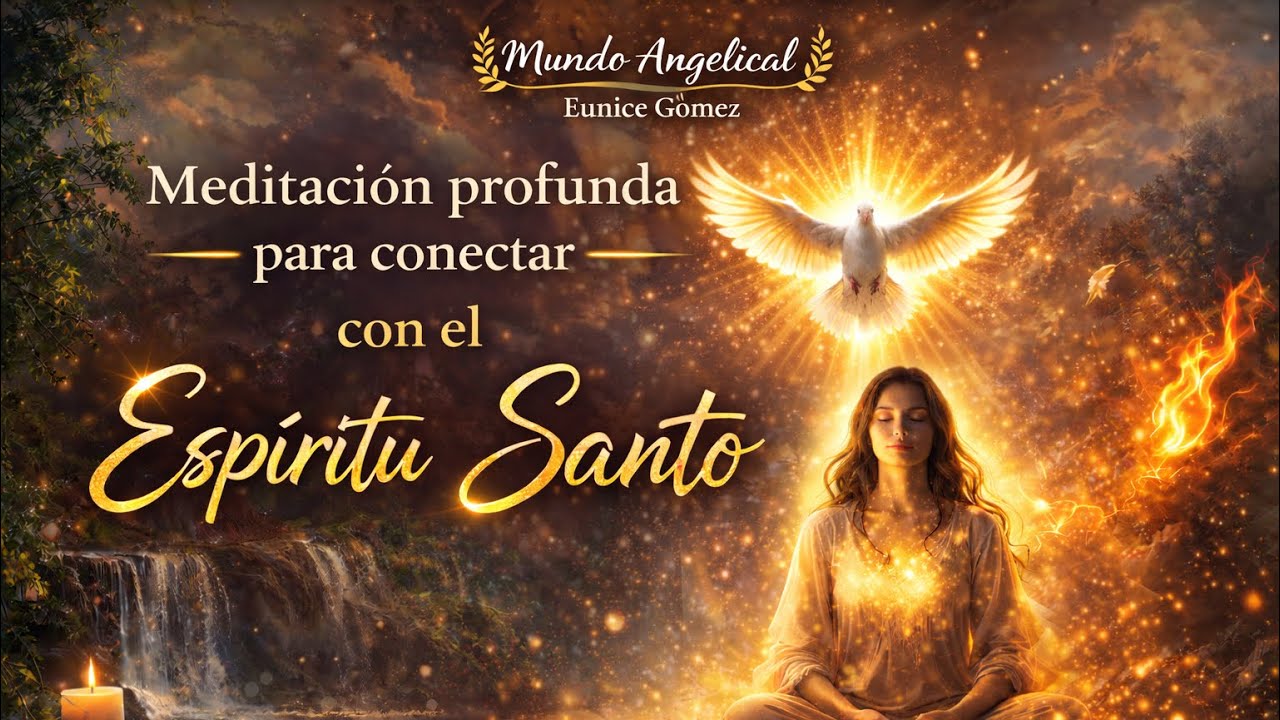 Meditación profunda para conectar con el Espíritu Santo - YouTube