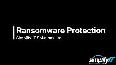 Cryptospike Ransomware Protection - Simplify IT Solutions Ltd