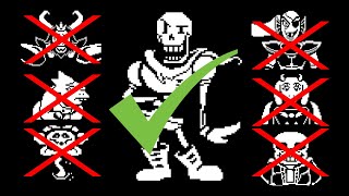 Que pasa si matas a todos (Sans incluido) pero perdonas a Papyrus? - UNDERTALE | FANMADE