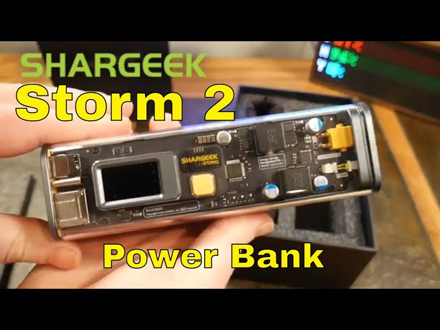 Shargeek Storm 2 Power Bank, Battlestations, Desk Accessories, Chargers