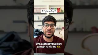 AI Explainer day 13/60… AI samajhta nahi Spoiler: rule book example #ai #claude