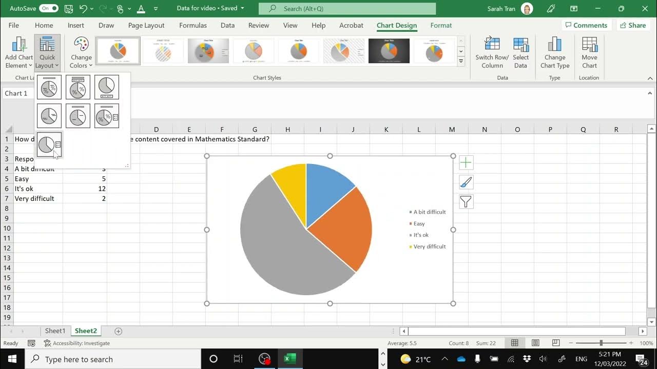 How to use MS Forms data to create graphs YouTube