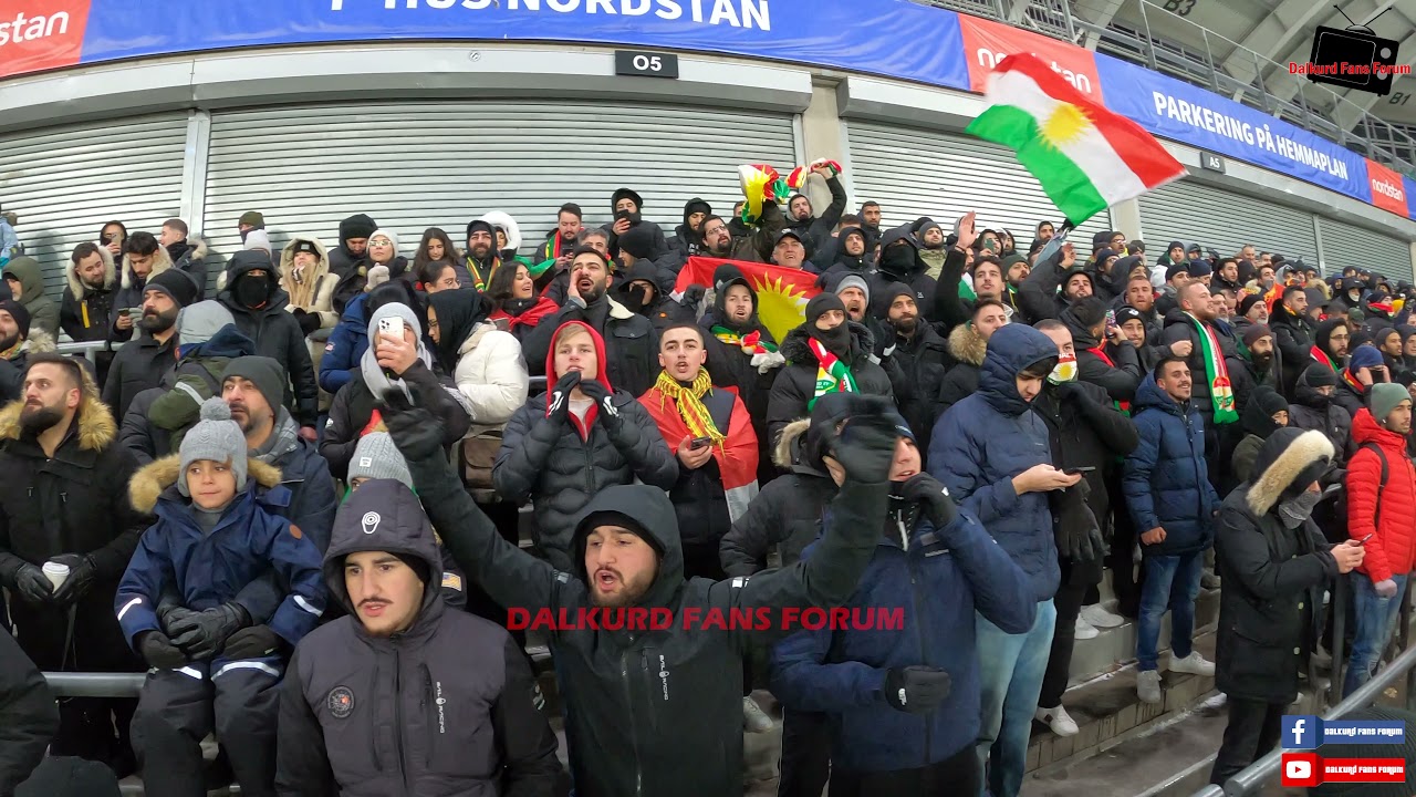 The fans get crazy after 1-0 to Dalkurd against GAIS!!