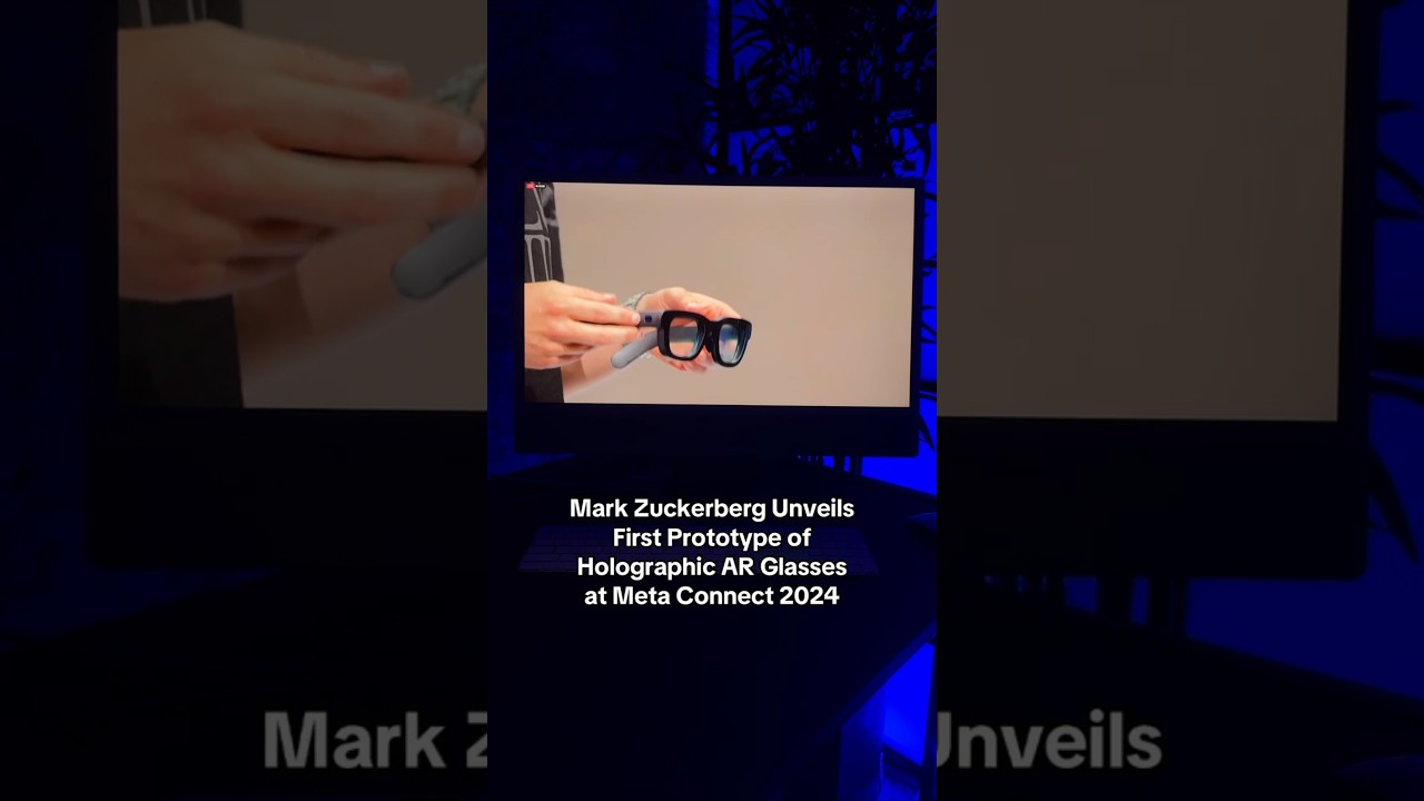 Mark Zuckerberg Unveils Orion