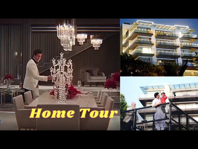 Shahrukh Khan Home Tour | Shahrukh Khan and Gauri Khan House Mannat Internal Views | Mannat Inside class=