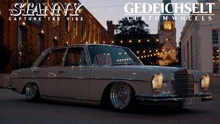 Bagged Mercedes W108 (250 SE) on Gedeichselt Custom Wheels || Stanny