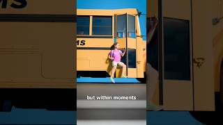 She Was Dragged Alongside A Bus 😱 #shorts #youtubeshorts #shortsfeed