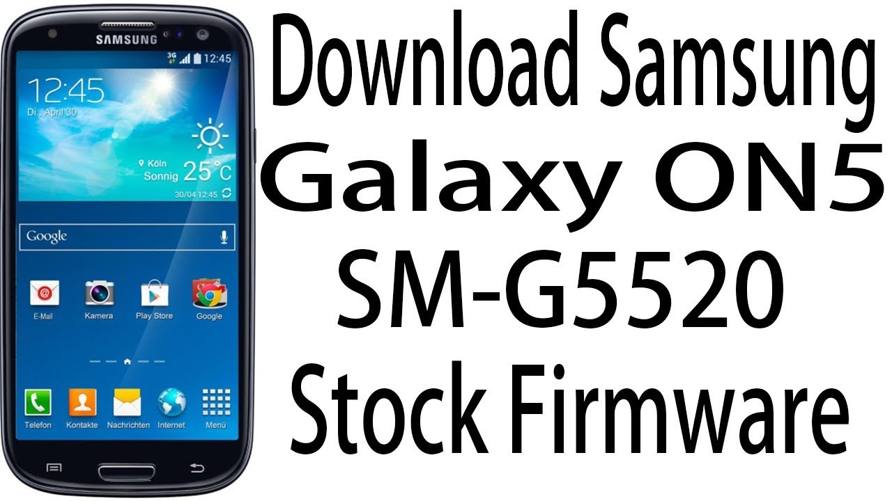 Samsung Galaxy On5 2016 Firmware Download FRIWERA