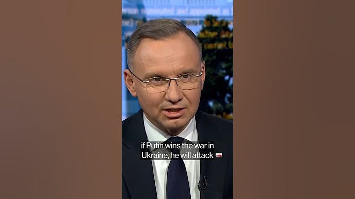 Putin zaatakuje innych, jeśli Rosja wygra wojnę na Ukrainie: Duda z Polski