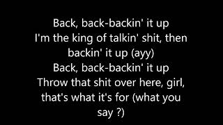 Pardison Fontaine, Cardi B - Backin it up (Lyrics Video)