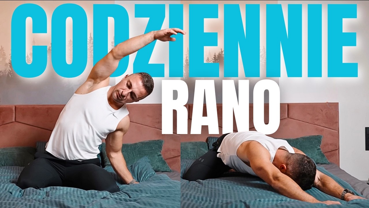 Zrób te ćwiczenia jeszcze w łóżku. Poranna gimnastyka dla zdrowia.