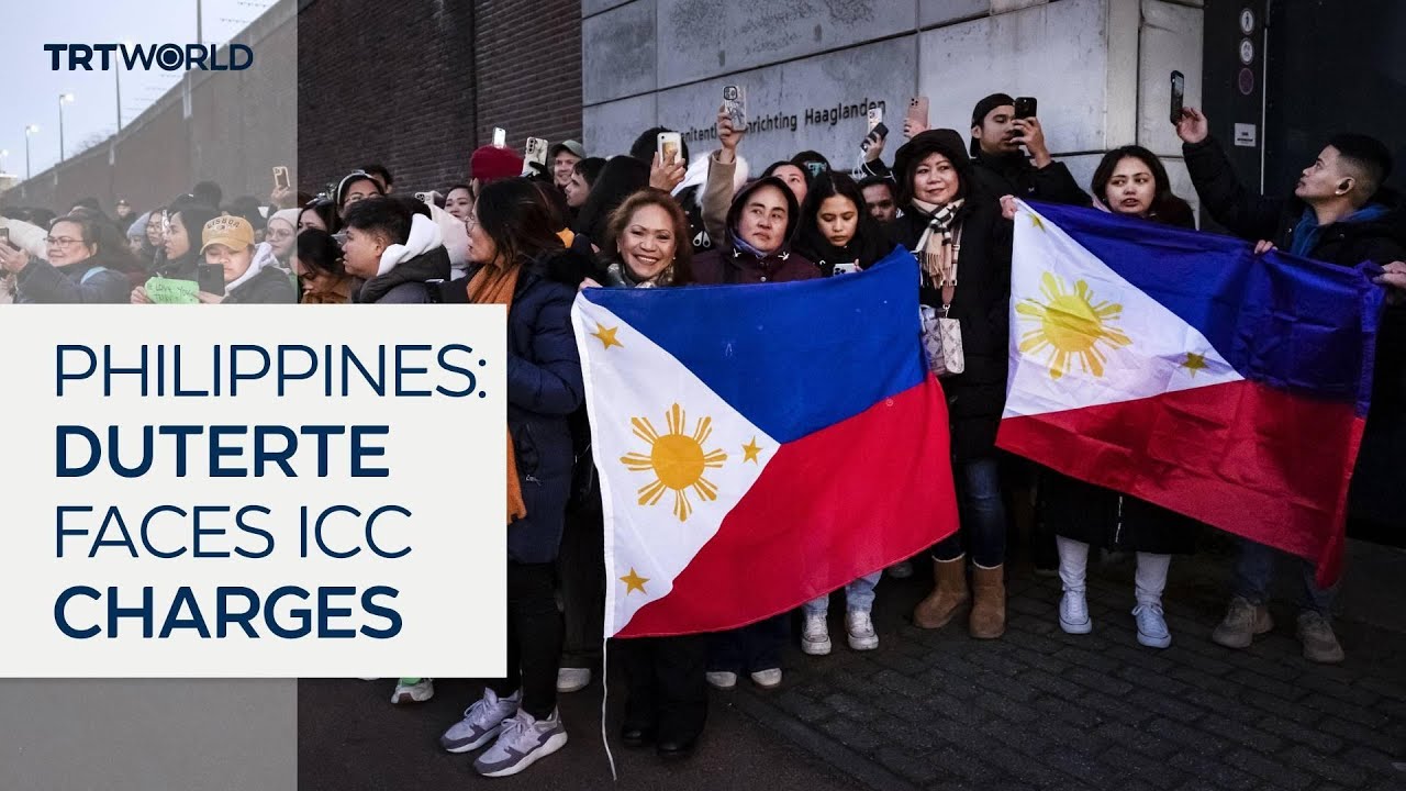 Former Philippines President Rodrigo Duterte in custody of International Criminal Court