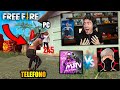 JUGADOR DE TELEFONO VS JUGADOR DE COMPUTADORA EN FREE FIRE *quien ganara?*  | TheDonato