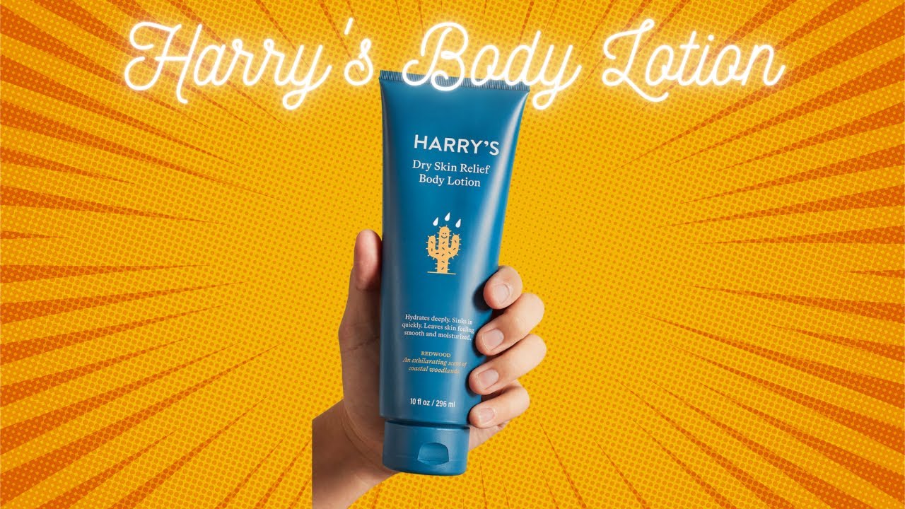 Harry's Body Lotion - YouTube