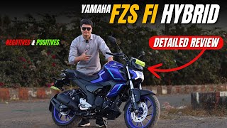 Yamaha FZS Hybrid Review 2025 | Mileage, Price, Features | Best 150cc Bike?