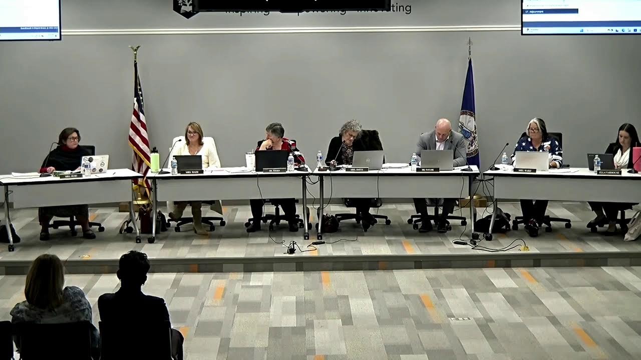 Powhatan County Public Schools - November 2025 Monthly Board Meeting