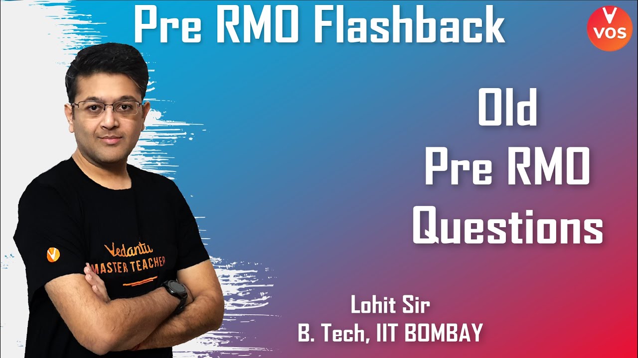Pre RMO 2019 Questions 25, 26 & 27 | Previous year questions | IOQM | Pre RMO Flashback | VOS