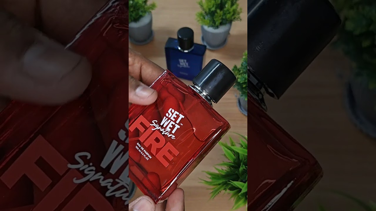 “Mens Perfume 🧊 vs 🔥- Unboxing Set Wet Signature Scents – Fire & Ice Edition!”
