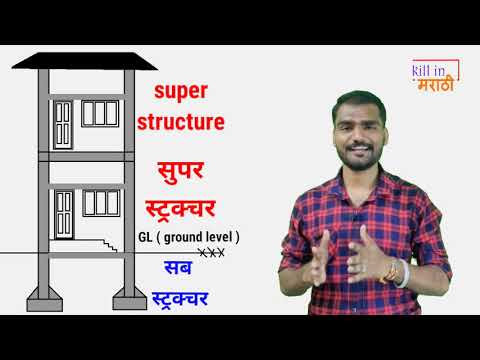 what is superstructure and substructure? | सुपर स्ट्रक्चर व सब स्ट्रक्चर म्हणजे काय? फरक